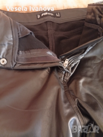 Дамски кожен панталон , снимка 4 - Панталони - 52812948