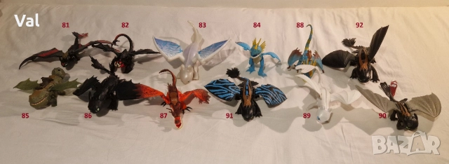 Фигурки на дракони „How To Train Your Dragon“ и Динозаври, снимка 8 - Фигурки - 50407656
