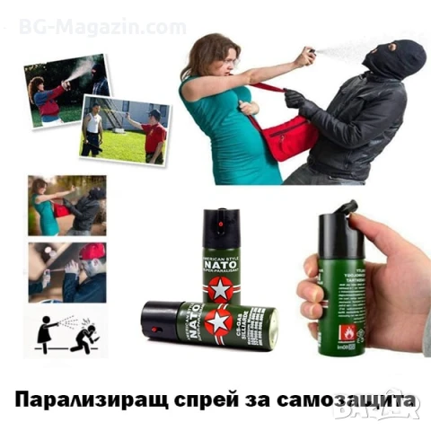 Лютив спрей за самозащита кучета NATO газов парализиращ самоотбрана нападение за жени дамски кучегон