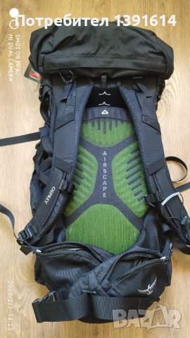 Osprey Kestrel 48 Black , снимка 5 - Раници - 39590242