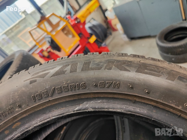 2бр.зимни гуми 195/55/16 Falken, снимка 3 - Гуми и джанти - 52791888