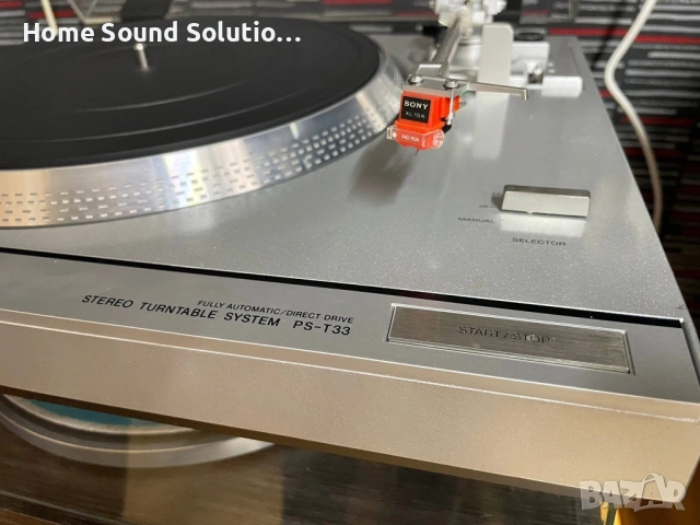 SONY PS-T33 FULLY AUTOMATIC/DIRECT DRIVE, снимка 5 - Грамофони - 53195710