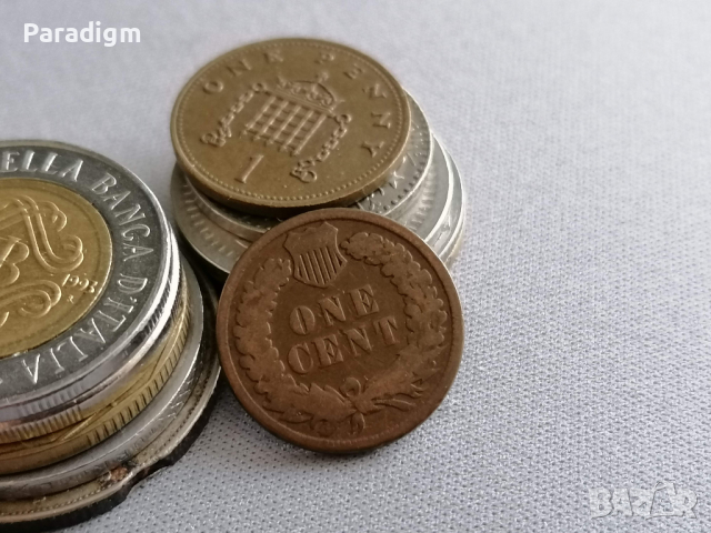 Монета - САЩ - 1 цент | 1883г., снимка 1 - Нумизматика и бонистика - 36548519