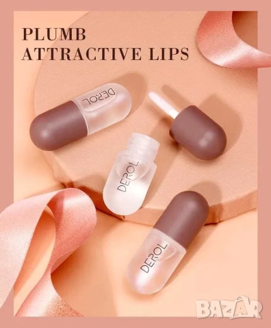 Derol LIP комплект за уголемяване на устни, подхранване, колаген, снимка 6 - Козметика за лице - 52210495