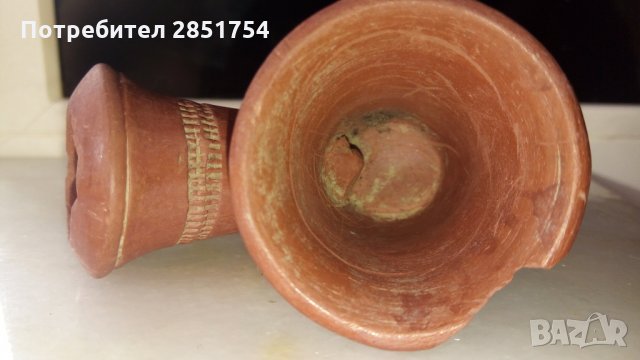 Старинна османска луличка с печат, снимка 5 - Антикварни и старинни предмети - 32876778