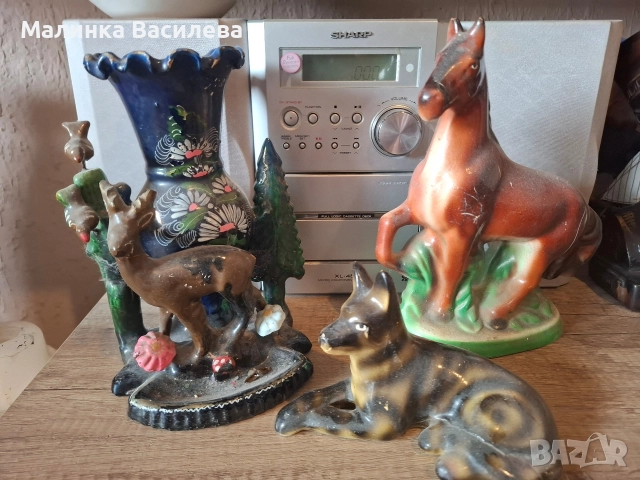 стари керамични фигури 