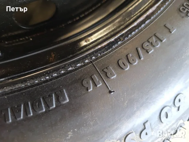 Резервна Гума Патерица за Мерцедес А класа 5х112х66.6-16 цола, снимка 4 - Гуми и джанти - 48858754