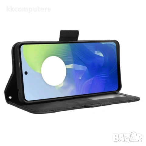 Motorola Moto G04 / G24 Magnetic Кожен Калъф и Протектор, снимка 11 - Калъфи, кейсове - 53152203
