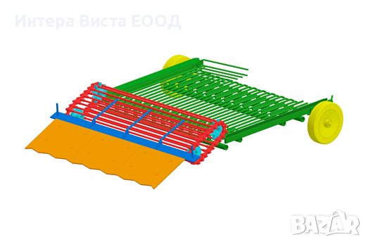 Двуредова машина  за вадене на картофи, снимка 4 - Селскостопанска техника - 43273194