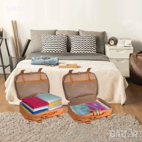 Комплект вакуумни торби за дрехи 70x50 & 50x35 см_1078876, снимка 3 - Други - 52306808