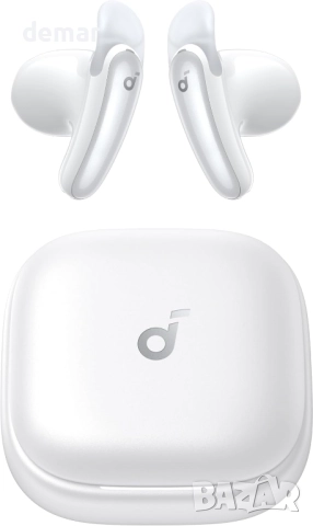Безжични Bluetooth слушалки Soundcore Liberty Buds от Anker, бели, снимка 9 - Bluetooth слушалки - 52973597
