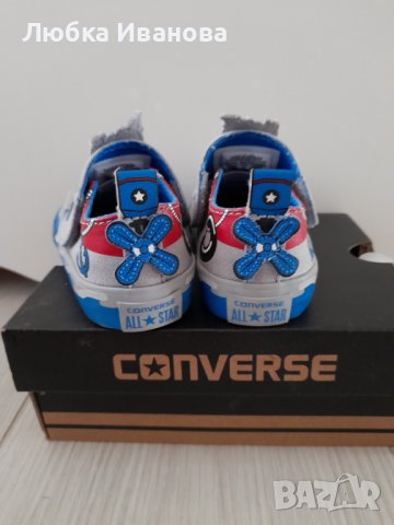 Детски оригинални кецове Converse, снимка 3 - Детски обувки - 37373772
