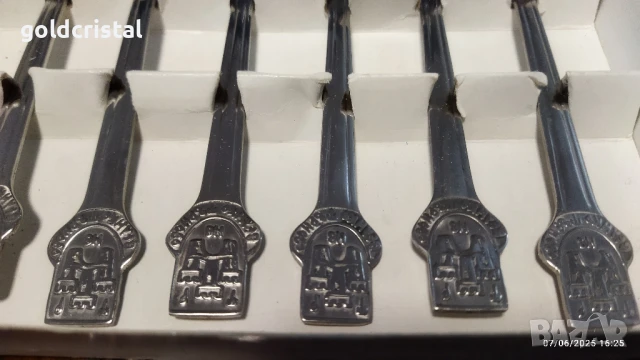 български вилички Велико Търново сърп и чук , снимка 3 - Антикварни и старинни предмети - 50587754