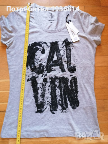 Тениска на Calvin Klein Jeans, снимка 1 - Тениски - 36399894