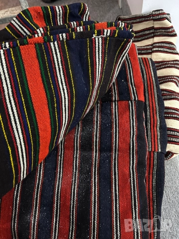 Ръчно тъкан автентичен калъф за дюшек, снимка 6 - Антикварни и старинни предмети - 51896395