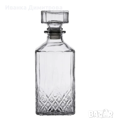 комплект стъклена гарафа промоция , снимка 3 - Чаши - 52752582