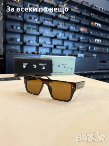 Off White Слънчеви Очила С UV400 Защита - Налични Различни Цветове И Модели Код SK465, снимка 3 - Слънчеви и диоптрични очила - 53028055