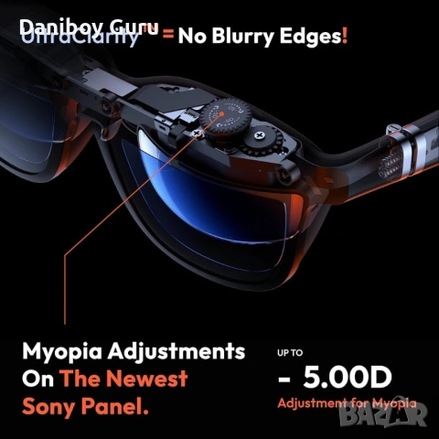 Очила VITURE Pro XR/AR, 135" 120Hz 1000 нита дисплей, Harman Audio, електрохромно фолио, снимка 6 - Друга електроника - 53563400