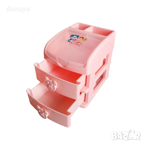 6397 Мини органайзер за бюро с 2 чекмеджета, снимка 5 - Органайзери - 53412737