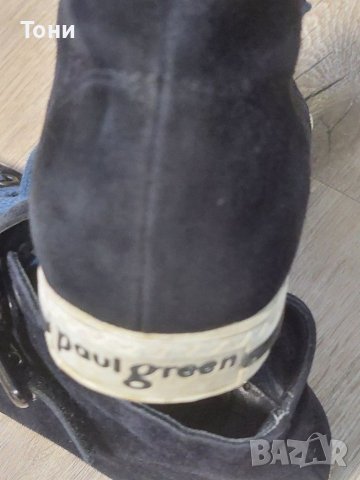 Дамски кецове PAUL GREEN естествен велур , снимка 5 - Кецове - 38397628