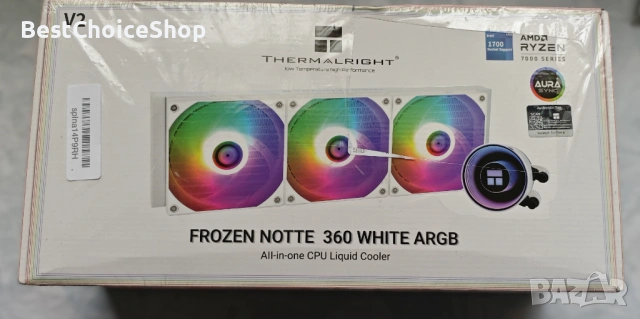Течен - воден охладител за CPU Thermalright Frozen Notte 360 ARGB, снимка 2 - Други - 53462766
