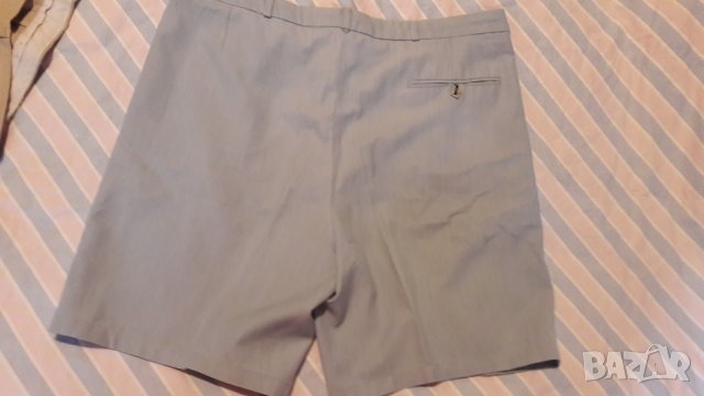 Мъжки летен къс панталон от плат светлосив, снимка 3 - Къси панталони - 33002645