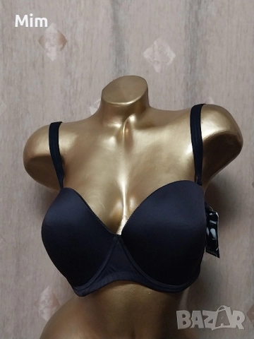 CHANGE 80 F Черен изчистен сутиен 