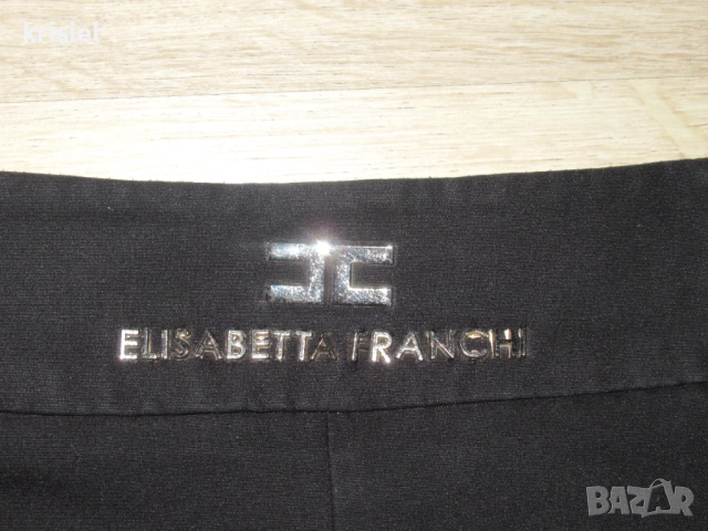 ELISABETTA FRANCHI--СТРАХОТЕН ПАНТАЛОН--XS номер, снимка 6 - Панталони - 52302344