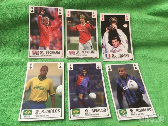 2000 Euro Cup Aras Football Playing Card