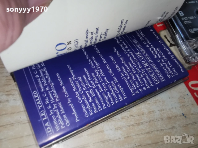 SANTANA-ORIGINAL TAPE 1002261623, снимка 12 - Аудио касети - 53430244