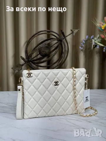 Chanel Дамска Кожена Чанта Шанел - Налични Различни Цветове Код E53, снимка 5 - Чанти - 50215187