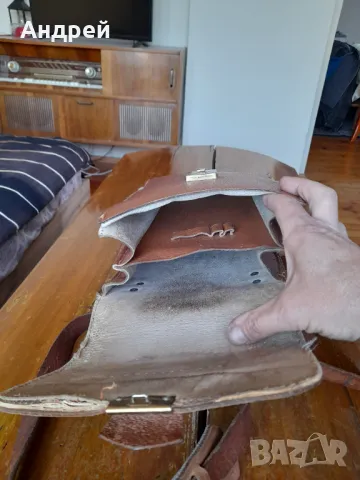 Стара командирска,офицерска чанта с шифър,код, снимка 7 - Антикварни и старинни предмети - 49546982