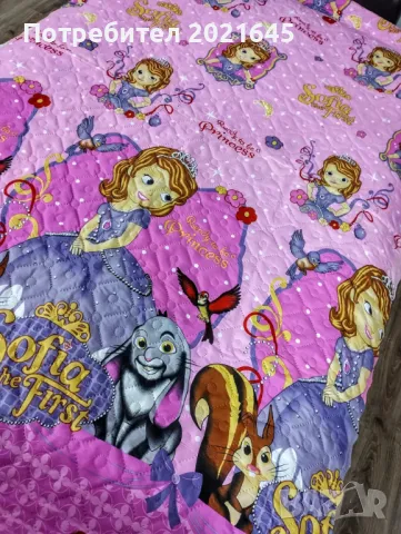 Детско шалте за единично легло, снимка 5 - Спално бельо и завивки - 49657097