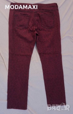 3XL Нови  дънки  YESSICA бордо , снимка 5 - Дънки - 32318291