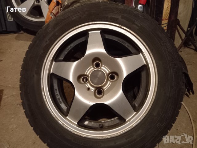 Джанти 4/14 италиански с гуми 175/65/14 Falken 2019 в отлично състояние готови за екплоатация