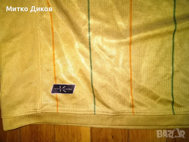 Спортна тениска лъскава материя маркова на Каппа Венеция Италия игрална размер С като нова, снимка 3 - Футбол - 51665574