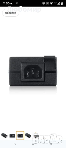 Zyxel PoE++ инжектор 1-2,5-5G MultiGig 802.3bt [POE12-60W]

, снимка 4 - Мрежови адаптери - 50708871