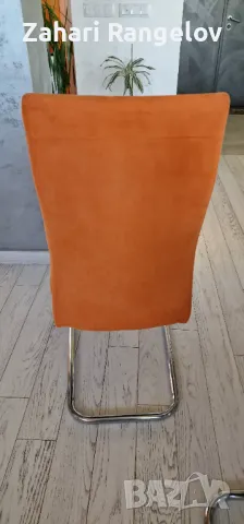 Луксозна Tрапезна Разтегателна Маса и 6 дизайнерски стола  , снимка 11 - Маси - 47631227