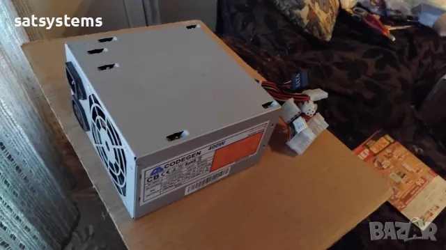  Компютърно захранване 400W Codegen 300X ATX 2.03(P4) 80mm FAN, снимка 5 - Захранвания и кутии - 49274171