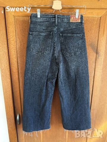 Pepe Jeans кроп дънки с висока талия, снимка 4 - Дънки - 52321720