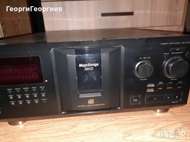 SONY CDP CX355+Teufel US 5110/1, снимка 7 - Ресийвъри, усилватели, смесителни пултове - 49292981