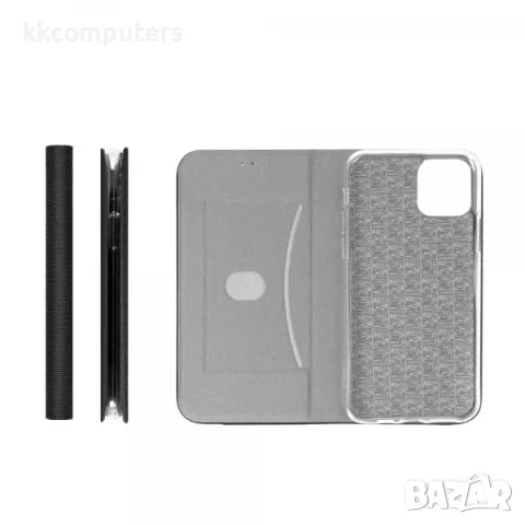 Калъф тефтер Sensitive / Черен / за Samsung A55 Баркод : 3131648, снимка 3 - Калъфи, кейсове - 49164301