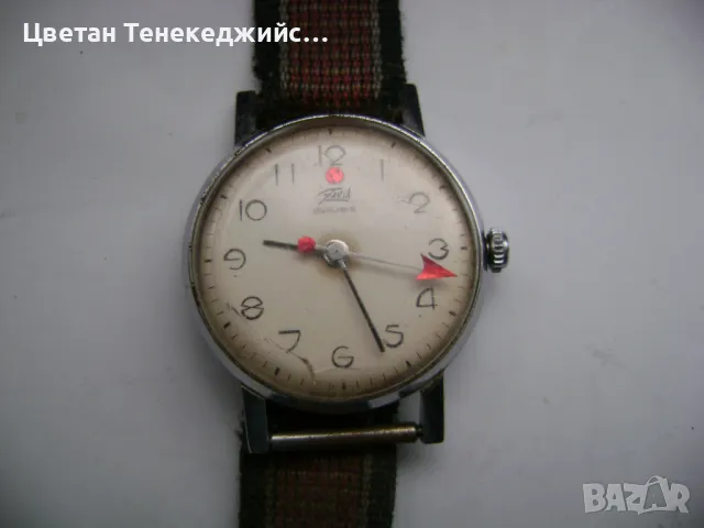 Продавам 4 кварцови и 1 механичен часовник Junghans,Lorus,Seiko,Stempo,Zaria, снимка 2 - Мъжки - 48667303