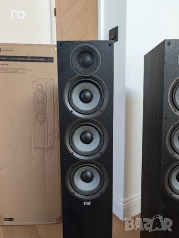 ELAC Debut DF5.2 високоговорители подови тонколони HiFi, снимка 2 - Тонколони - 52581984