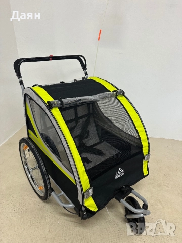 Велосипедно ремарке Homcom 2 в 1, снимка 4 - Други - 52748168