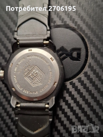 РЯДЪК часовник Tag Heuer 35 мм Formula 1 с черно-червен циферблат Ana Design 383.513/1!, снимка 8 - Мъжки - 53305099