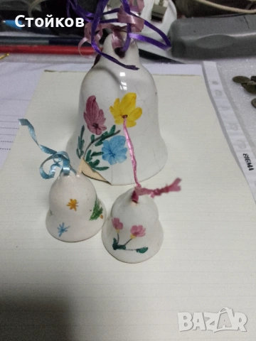 Стари порцеланови играчки за елха, снимка 2 - Антикварни и старинни предмети - 53364903