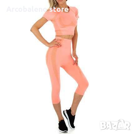 Дамски комплект от две части за джогинг и свободно време, 5цвята , снимка 4 - Спортни екипи - 33048355