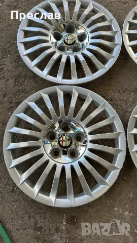 4 броя оригинални тасове за Alfa Romeo Giulietta 16, снимка 4 - Аксесоари и консумативи - 48044546