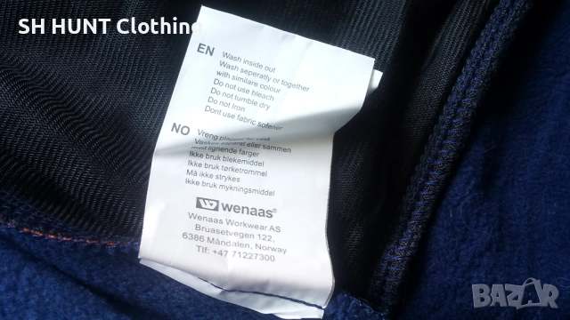 WENAAS Stretch Fleece Jacket размер S работен суичър W4-387, снимка 18 - Суичъри - 52130781
